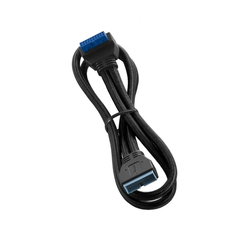 CableMod ModFlex Right Angle Internal USB 3.0 50cm - Black - كابل